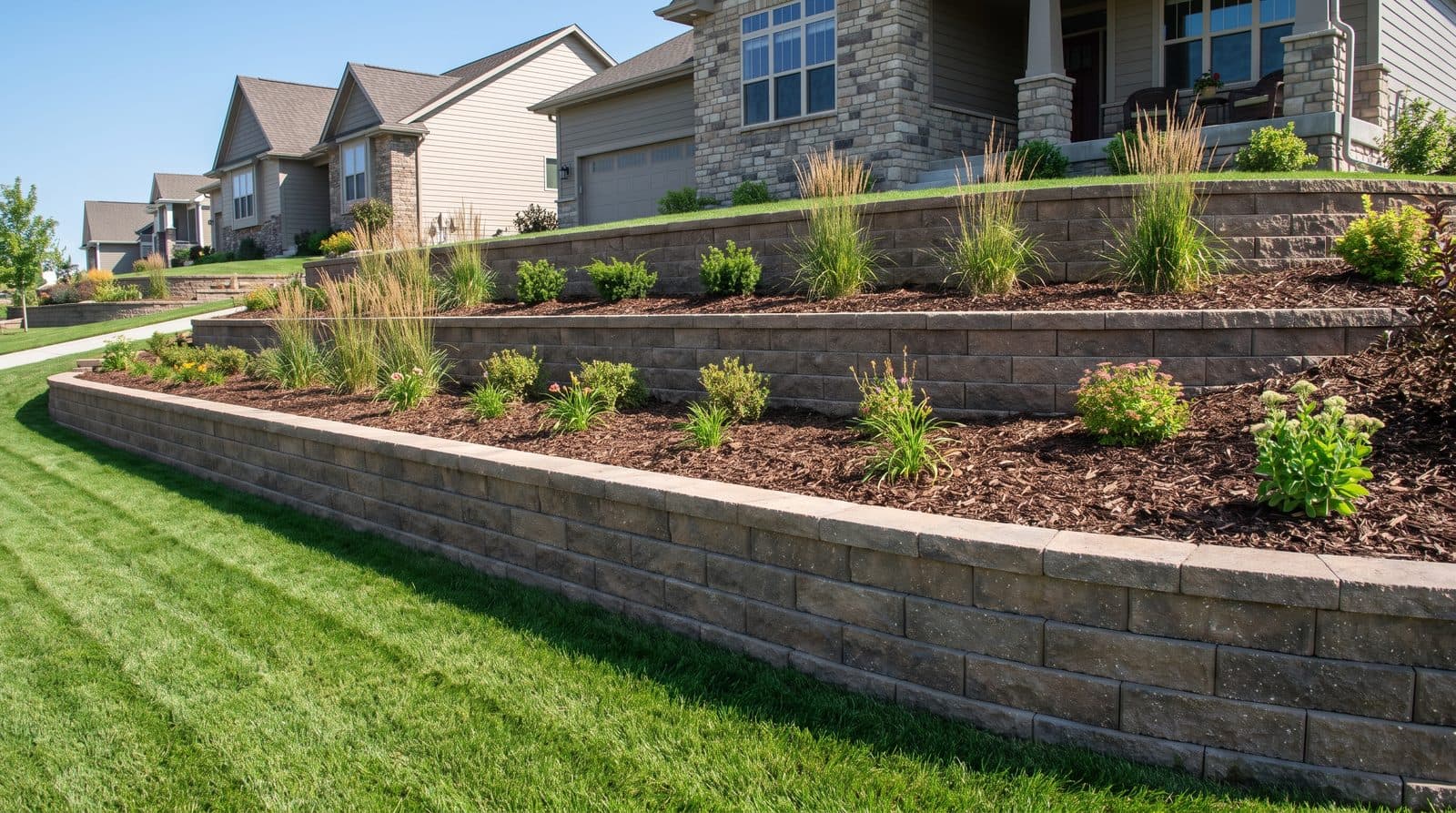 Retaining Walls & Grading